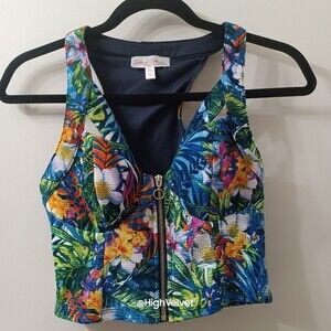 Marilyn Monroe Printed Sexy Crop Top sz Small